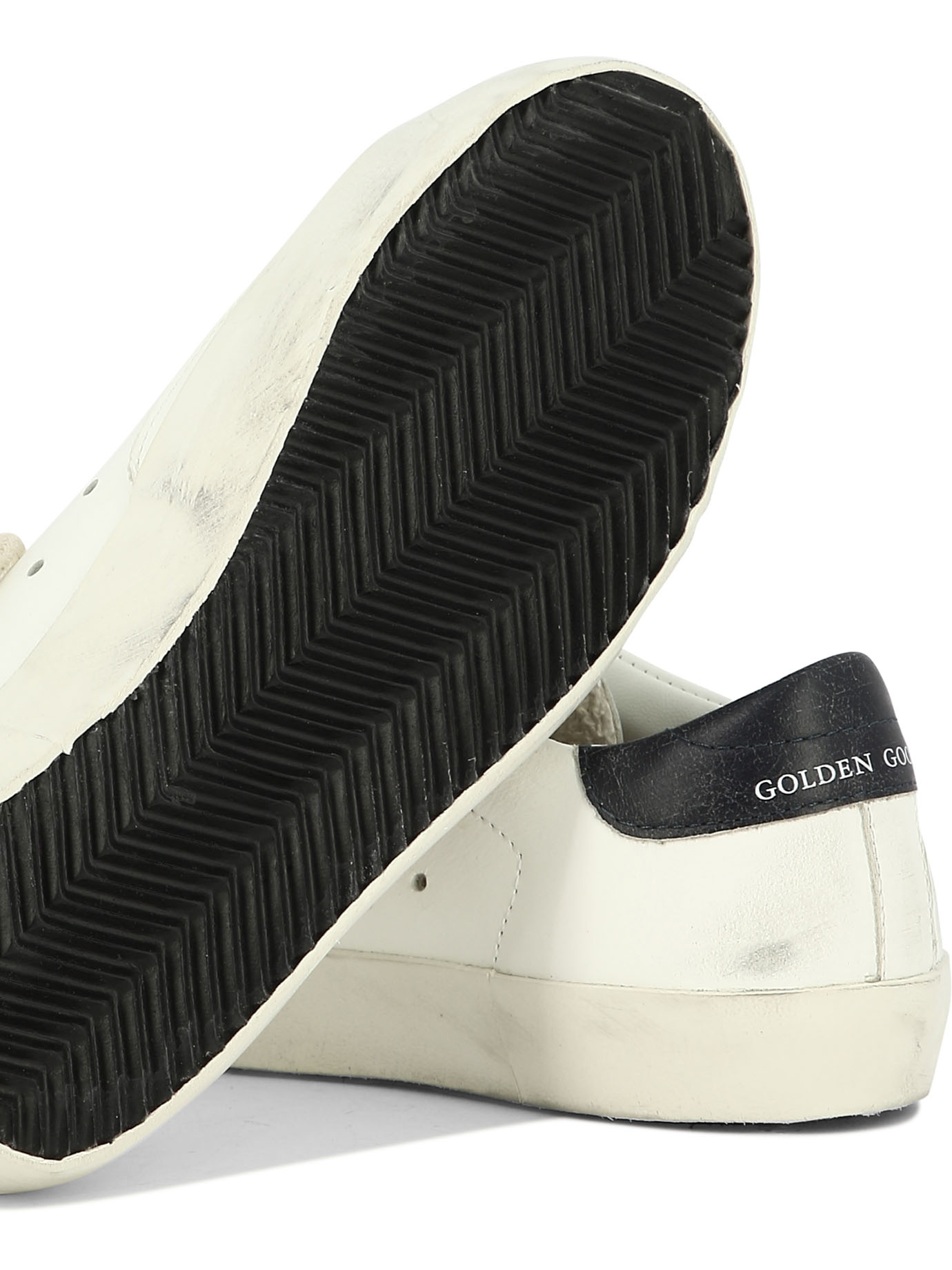 GOLDEN GOOSE KIDS White Super-Star sneakers